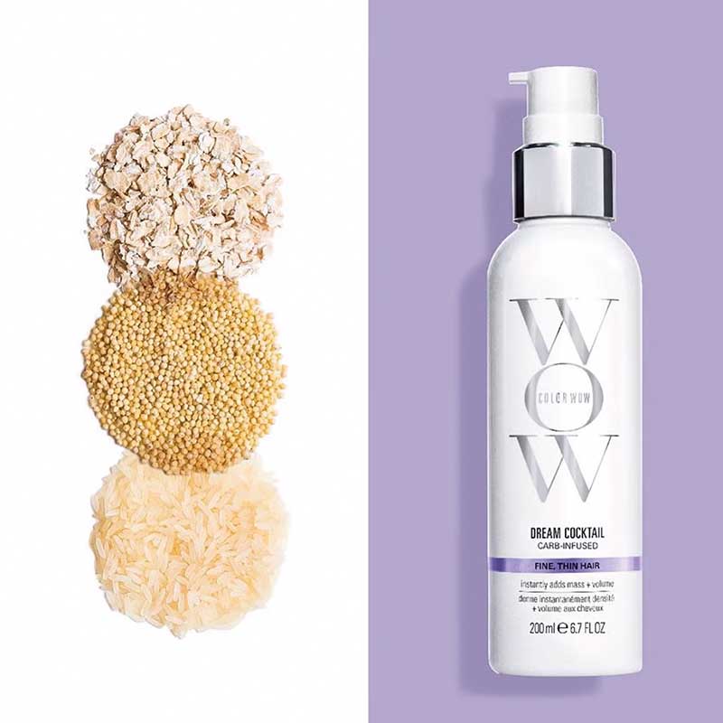 Color Wow Dream Cocktail Carb Infused Leave-In Thickening Treatment For Fine, Thin Hair