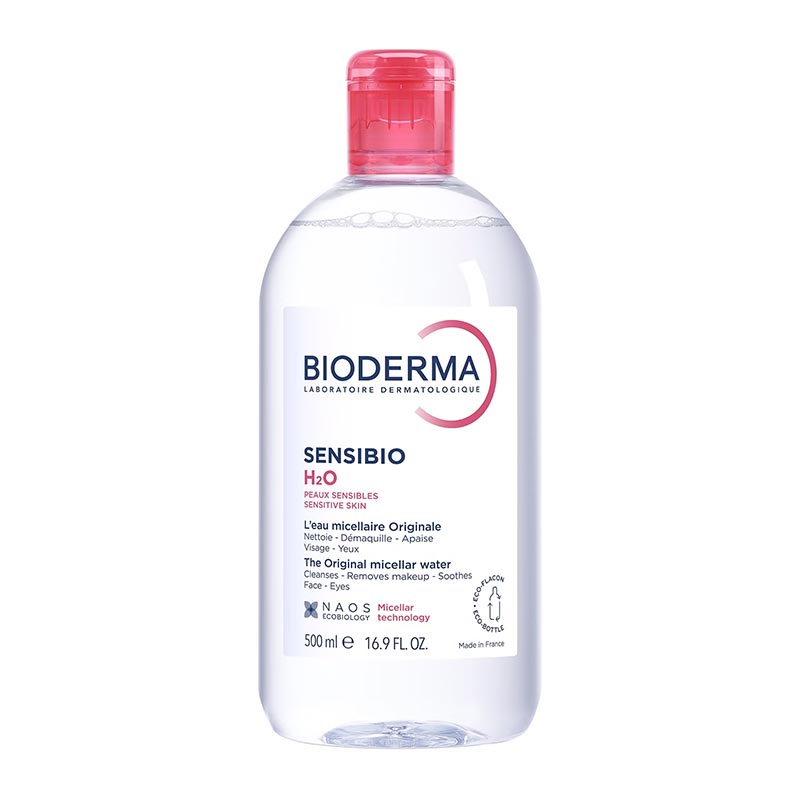 Bioderma Sensibio H2O Make-up Removing Micelle Solution + FREE Cotton Pads