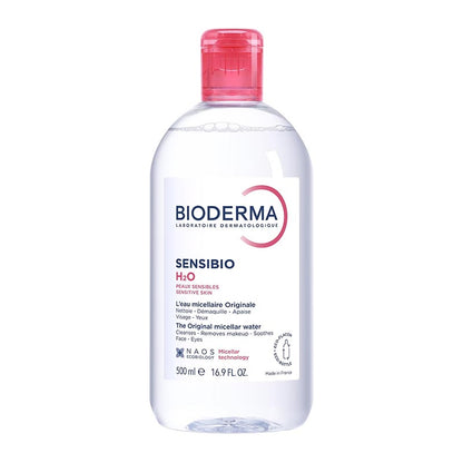 Bioderma Sensibio H2O Make-up Removing Micelle Solution + FREE Cotton Pads