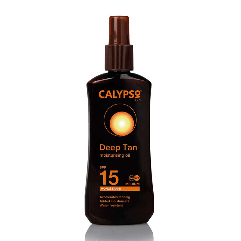 Calypso Monoi Tahiti Deep Tan SPF 15