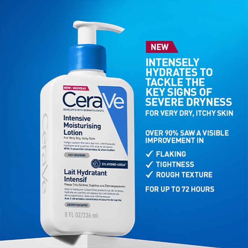 CeraVe Intensive Moisturising Lotion For Very Dry, Itchy Skin