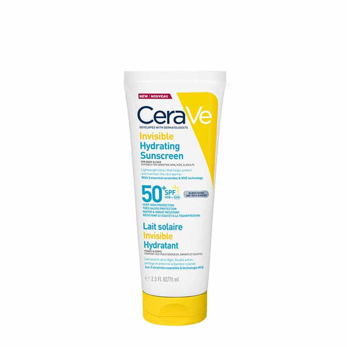 CeraVe Invisible Hydrating Face & Body Sunscreen SPF 50