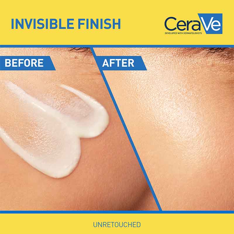 CeraVe Invisible Hydrating Fluid Face Sunscreen SPF 50