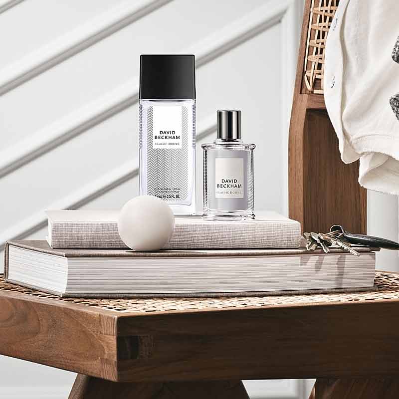 David Beckham Classic Homme Body Spray Deodorant