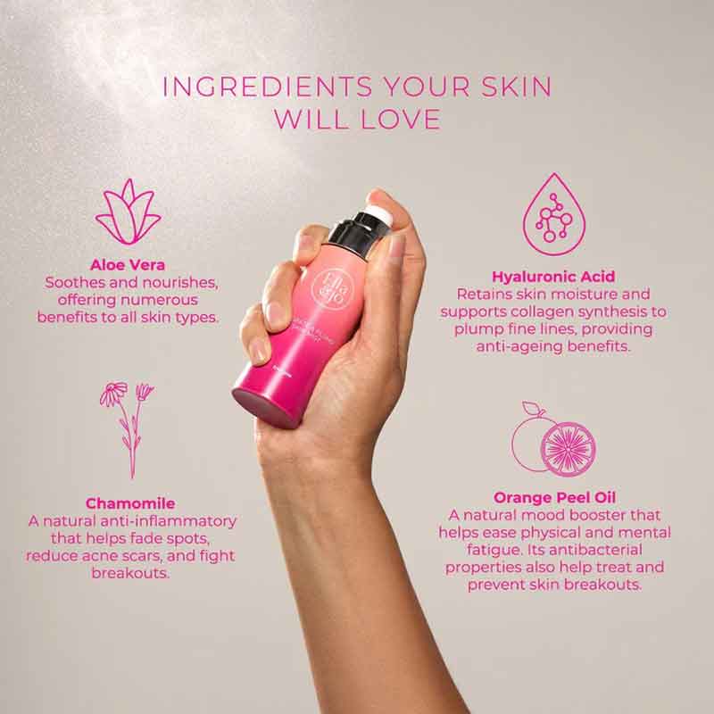 Ella & Jo Hydrate & Plump Skin Mist Energise