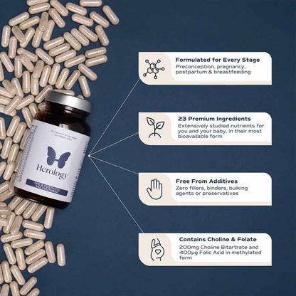Herology Pre & Postnatal Multinutrient Food Supplement
