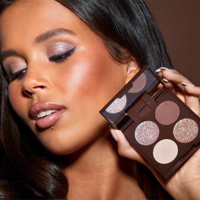 Hildun Beauty Luxe Eyeshadow Quad Mythical Romance