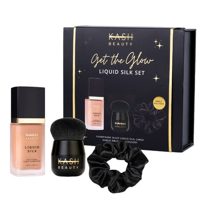 KASH Beauty Get The Glow Liquid Silk Gift Set Discontinued