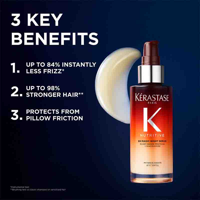 Kérastase Nutritive 8H Magic Night Overnight Hair Serum for Dry Hair