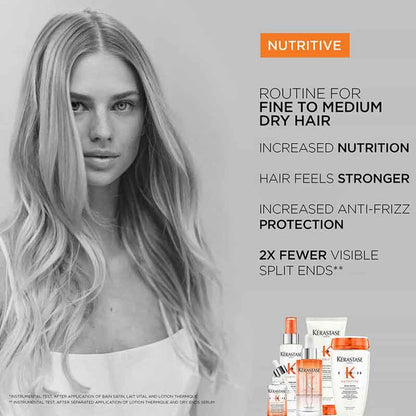 Kérastase Nutritive Bain Satin Riche Shampoo For Very Dry Hair 500ml Refill