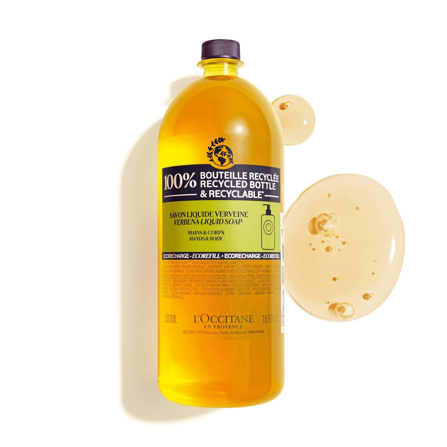 L'OCCITANE Shea Verbena Hands & Body Liquid Soap