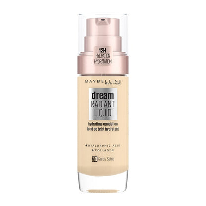 Maybelline Dream Radiant Liquid Hydrating Foundation with Hyaluronic Acid and Collagen