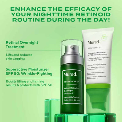 Murad Resurgance Superactive Moisturiser SPF 50: Wrinkle-Fighting